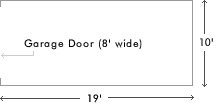 10x19 Garage Unit
